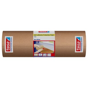 Tesa Selbstklebendes Schutzpapier 50 m x 300 mm