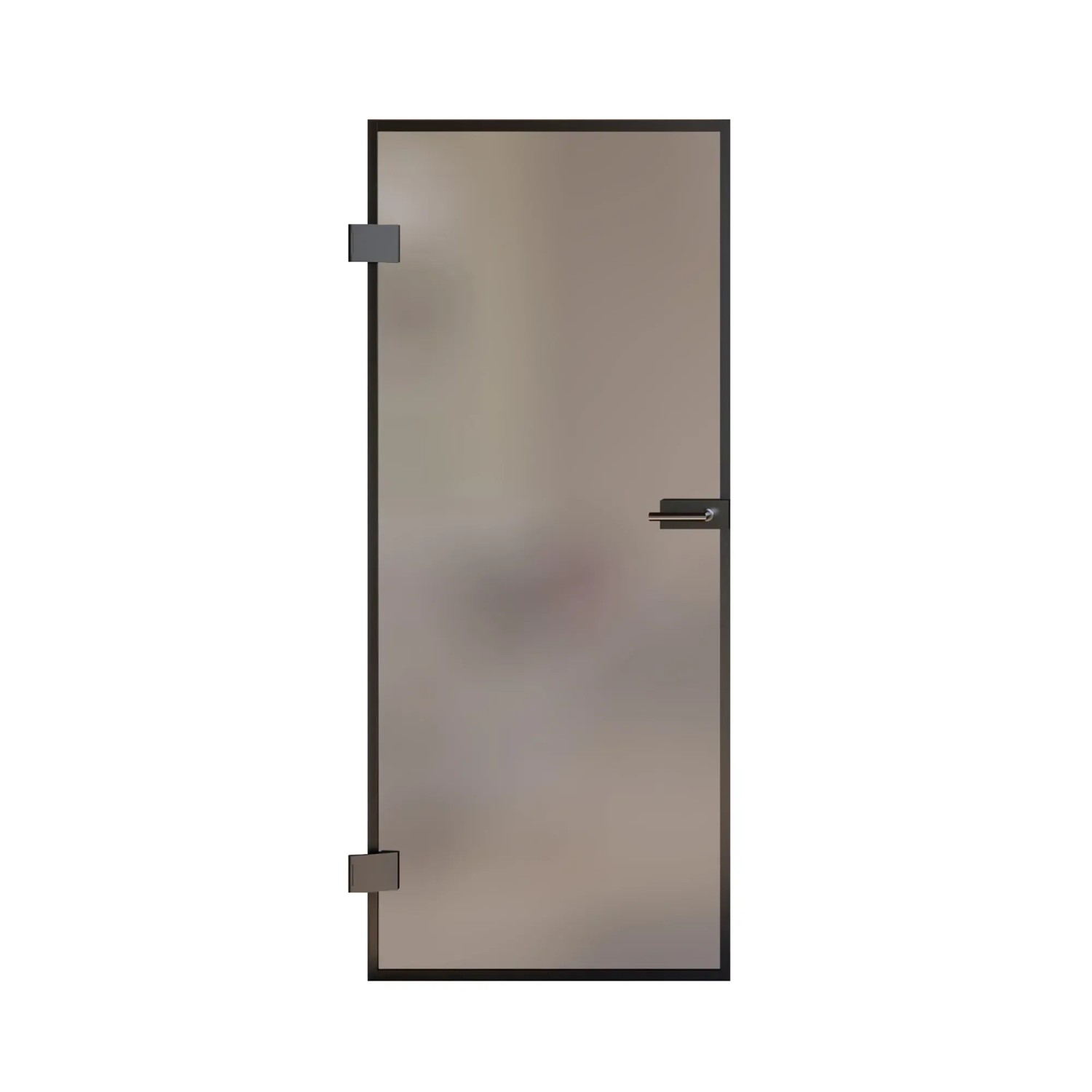 Skyscope Portal Drehtür-Set Slimwork Glas Satiniert 709 x 1.972 mm DIN L