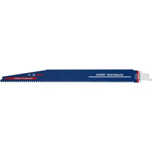 Bosch Expert Säbelsägeblatt Multi Material S 1256 XHM, 10er-Set, blau.