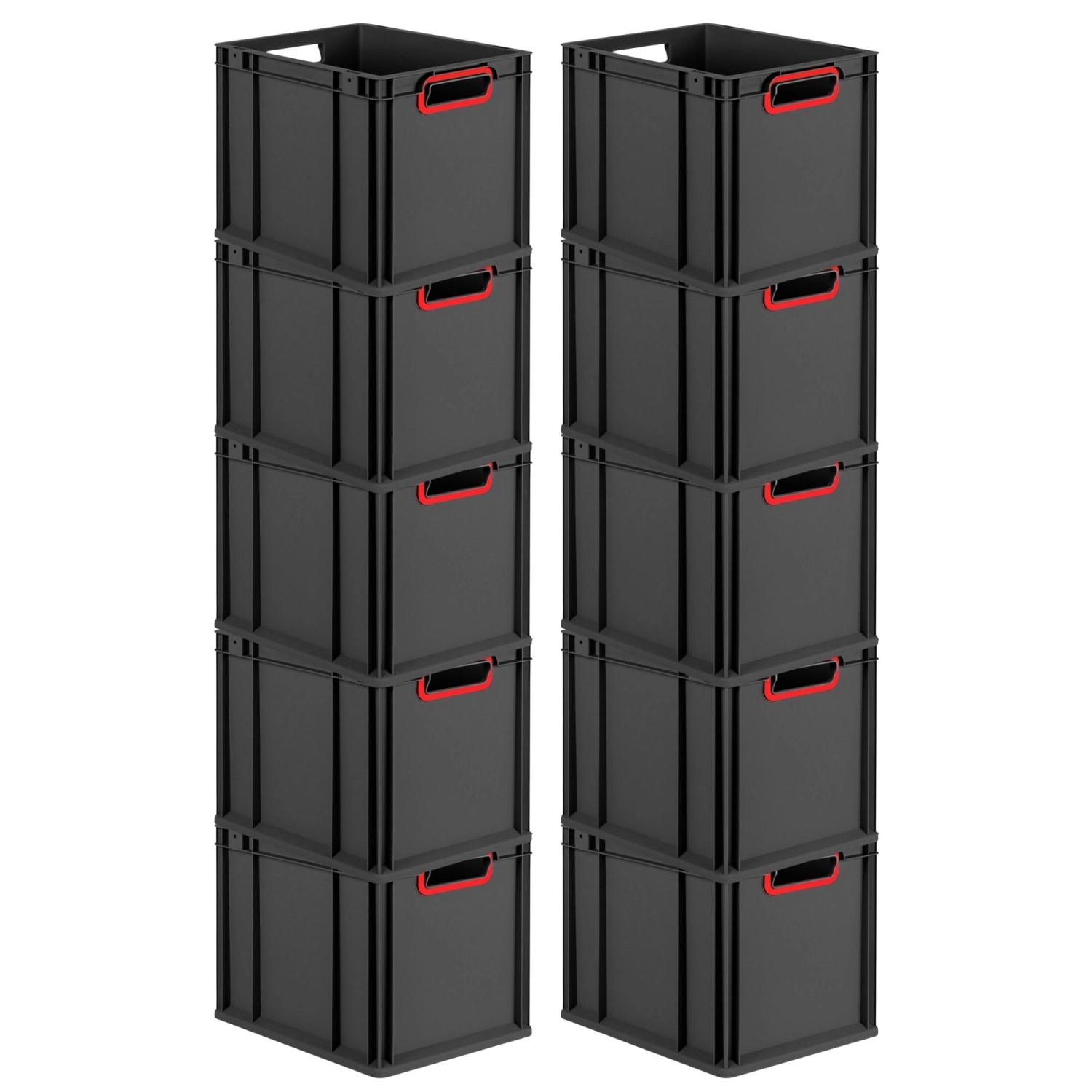PROREGAL SparSet 10x Eurobox Nextgen Color HxBxT 32x30x40cm 30 Liter Griffe günstig online kaufen