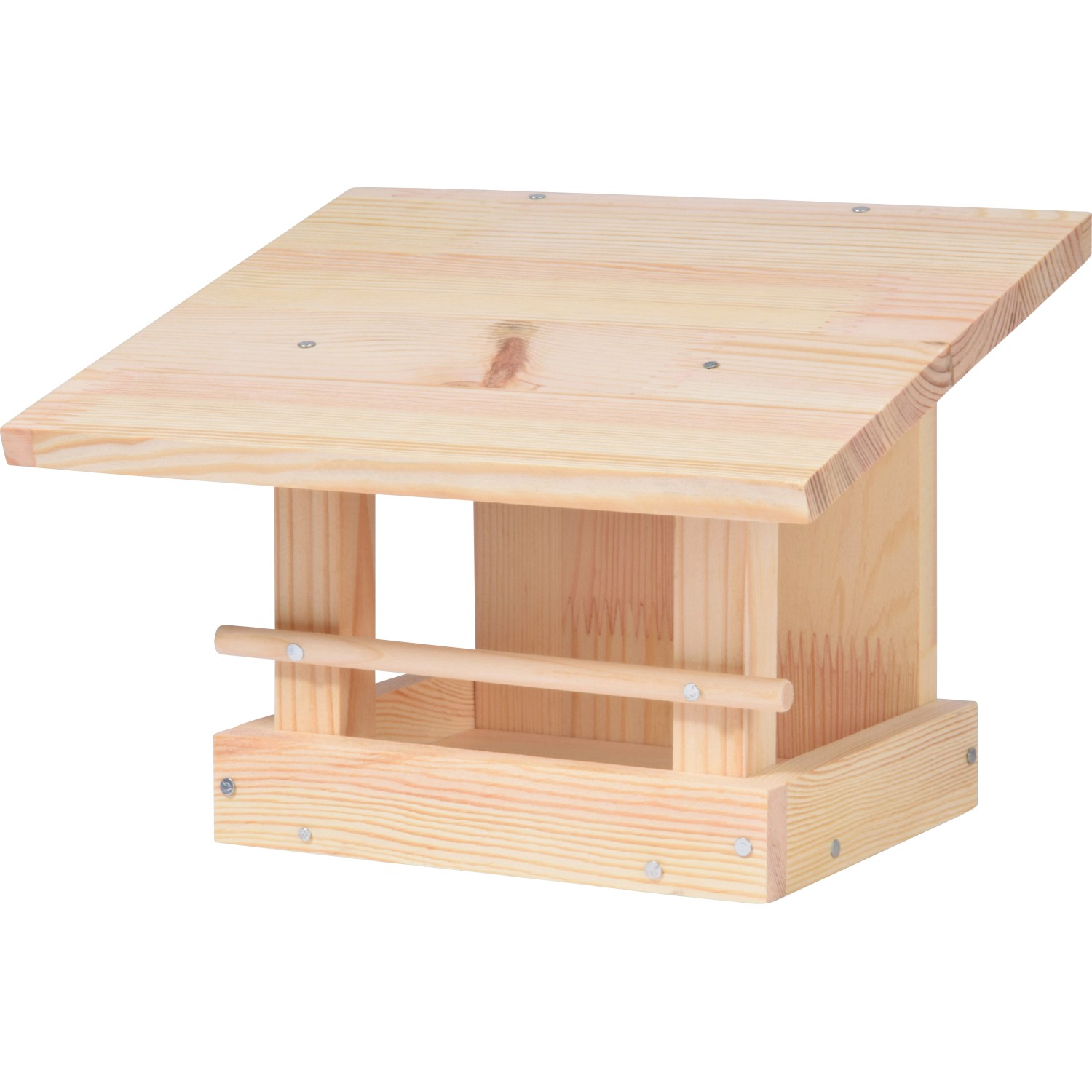 Dobar Vogelfutterhaus Bausatz 4fach Sortiert 23 cm x 18 cm x 16 cm