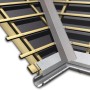 Alu Kehlblech Zuschnitt, 333 mm x 2000 mm, zur Wasserableitung am Dach.