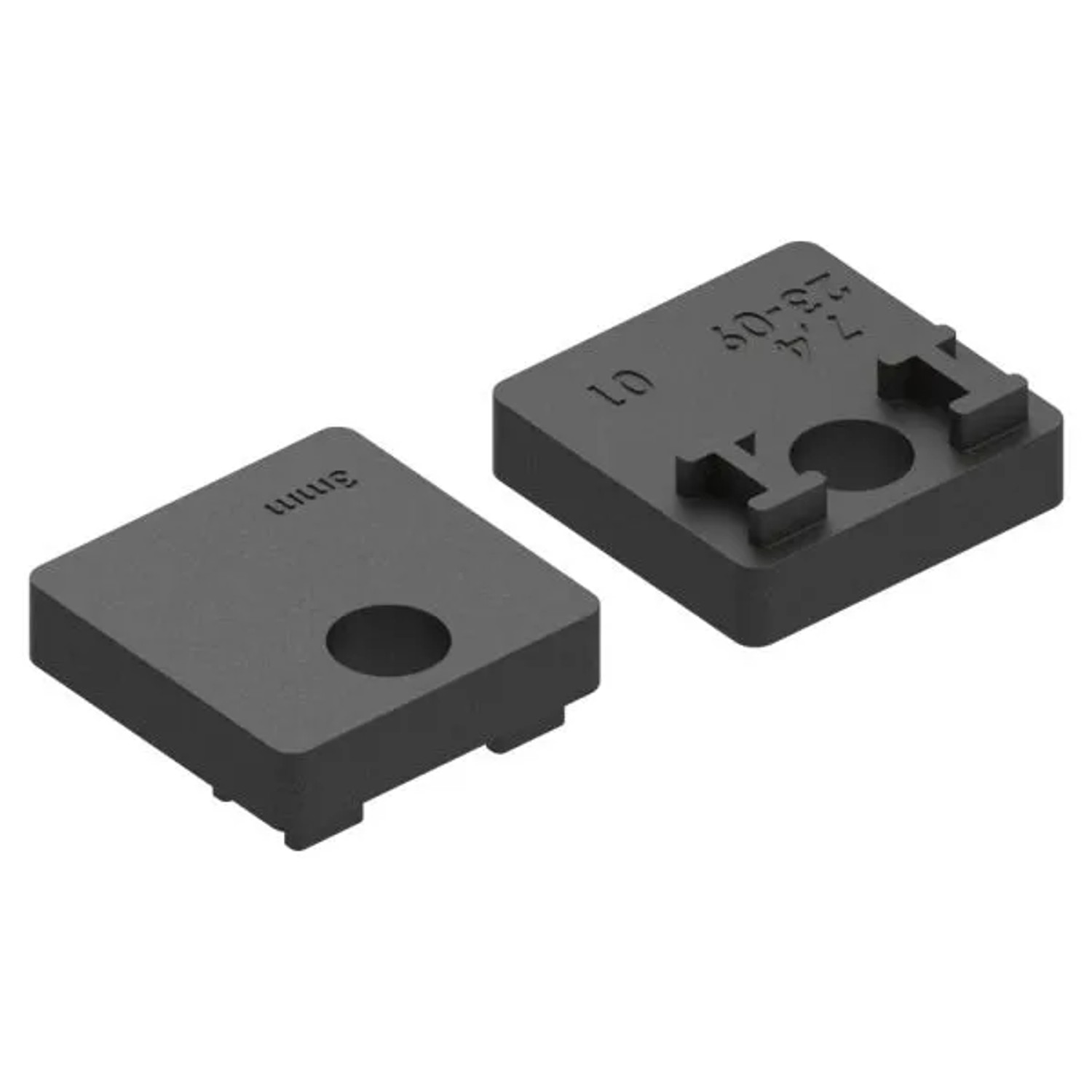 FeNau Gummieinlage Gummi Für Blech 3,0 mm 1 Paar Für Modell 36