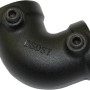 Gardinia Eckstück Industrial Home, Ø 25 mm, schwarz, für Stilgarnituren.