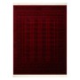 Roter RugsX Orient Teppich, 100x200cm, mit traditionellem Muster und hellen Fransen. Dichter Polypropylen-Flor.