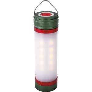 Wiederaufladbare LED Campinglampe, 13,3 cm, mit Magnet und Aufhängebügel für Camping & Outdoor.