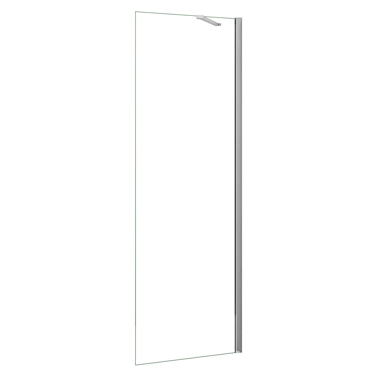 AICA Walk in Duschkabine B.140 x H.200cm Duschwand mit Diagonal Stabilisato günstig online kaufen