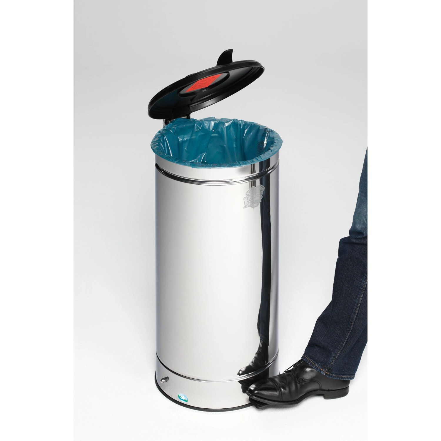 PROREGAL Großvolumiger Abfallsammler Mit Fußpedal 66 Liter HxBxT 80 x 43 x günstig online kaufen