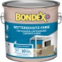 Dose Bondex Wetterschutz-Farbe RAL 7034 Marehalm, Holzfarbe für Außen, 2,5 l