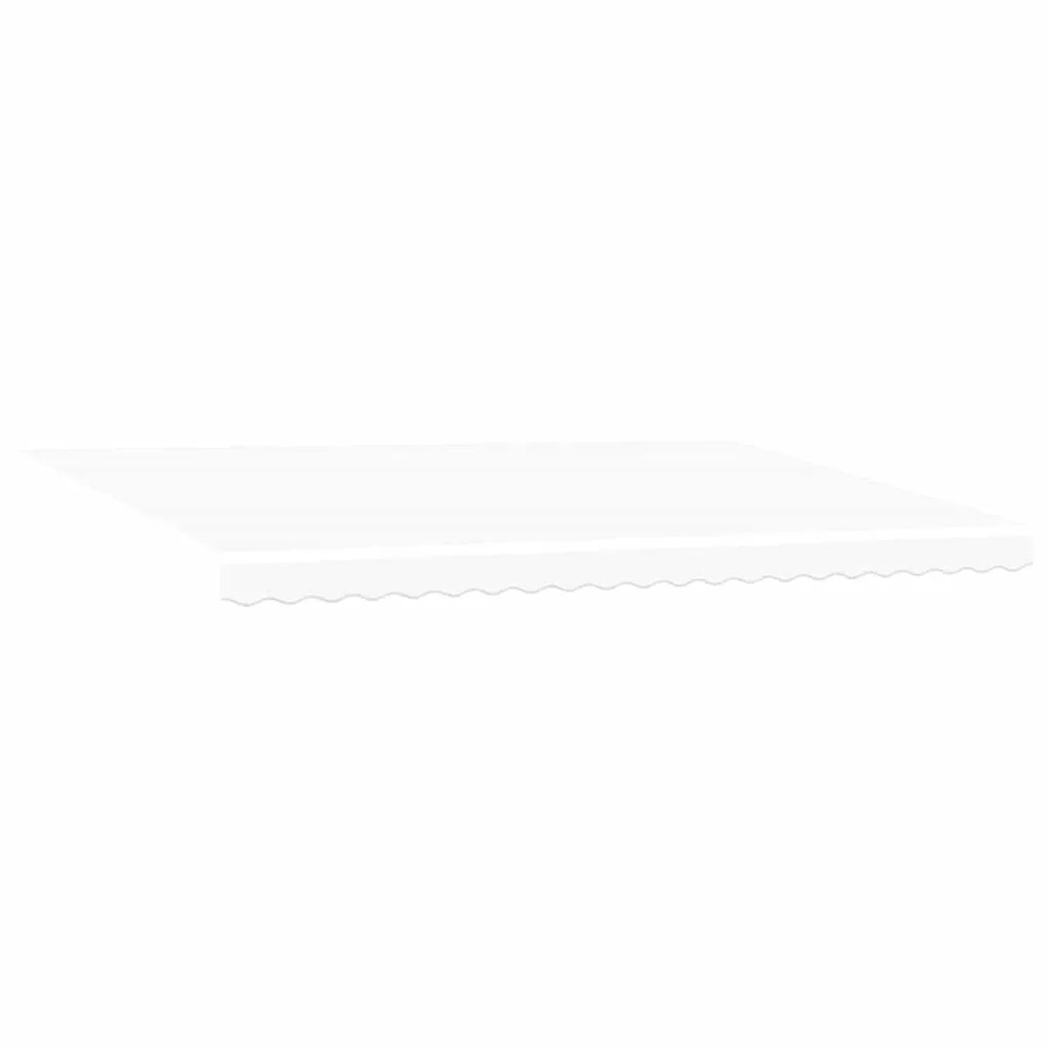 Furnicato Markisenersatzstoff Weiß 480 X 345 Cm Polyester