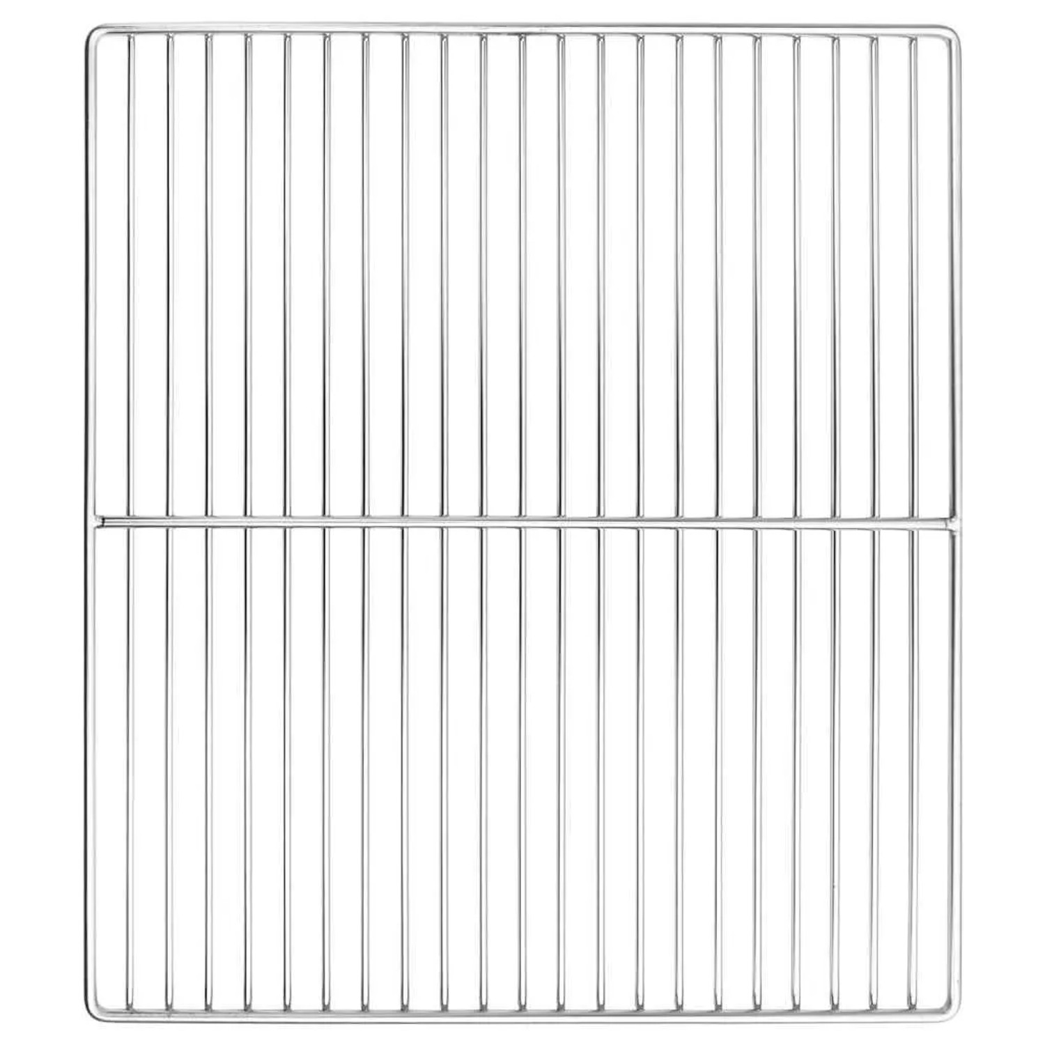 vidaXL Grillrost Silber 45 x 40 cm Edelstahl 42008312