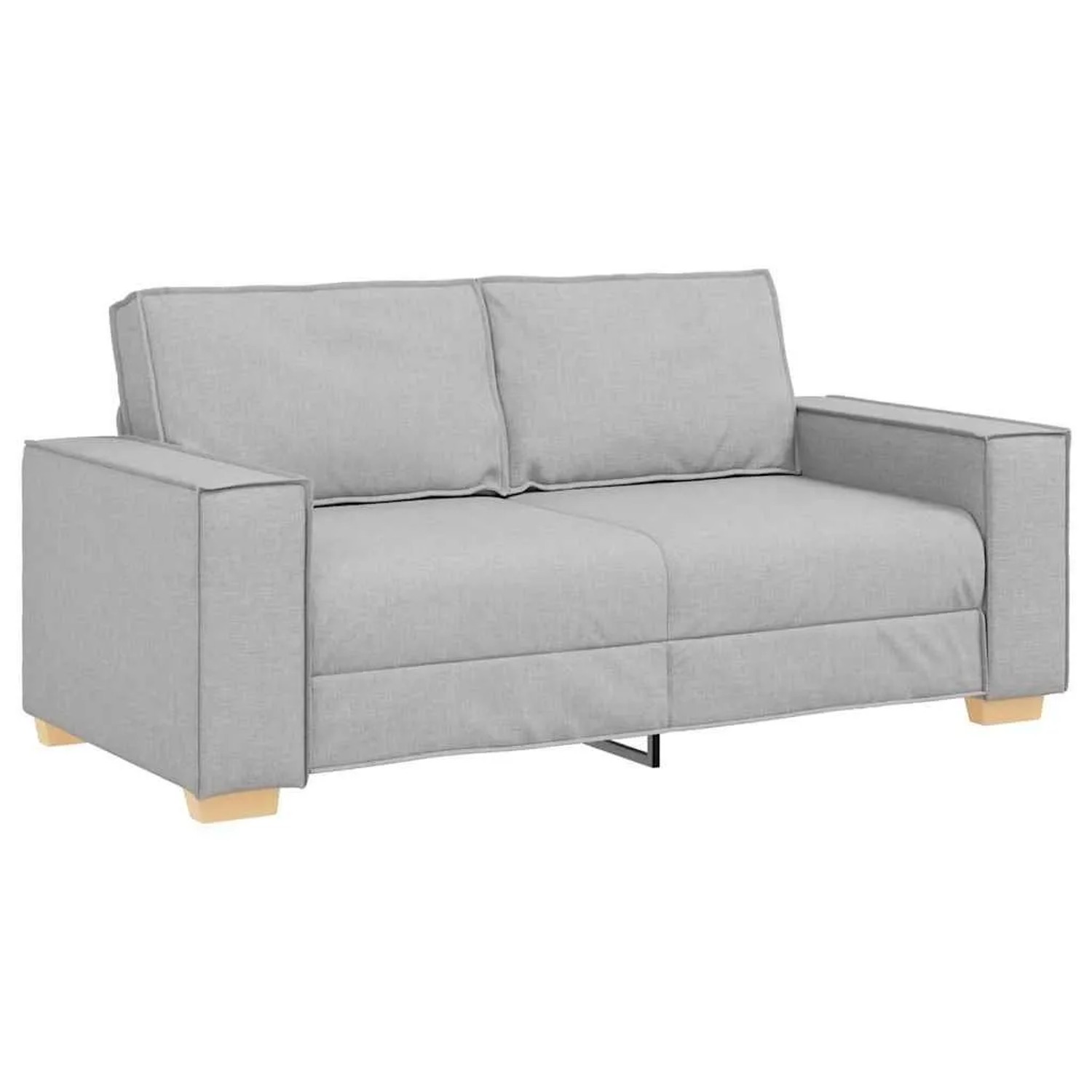 vidaXL 2-Sitzer Sofa Wolkengrau 180x78x84 cm Stoff 4104988