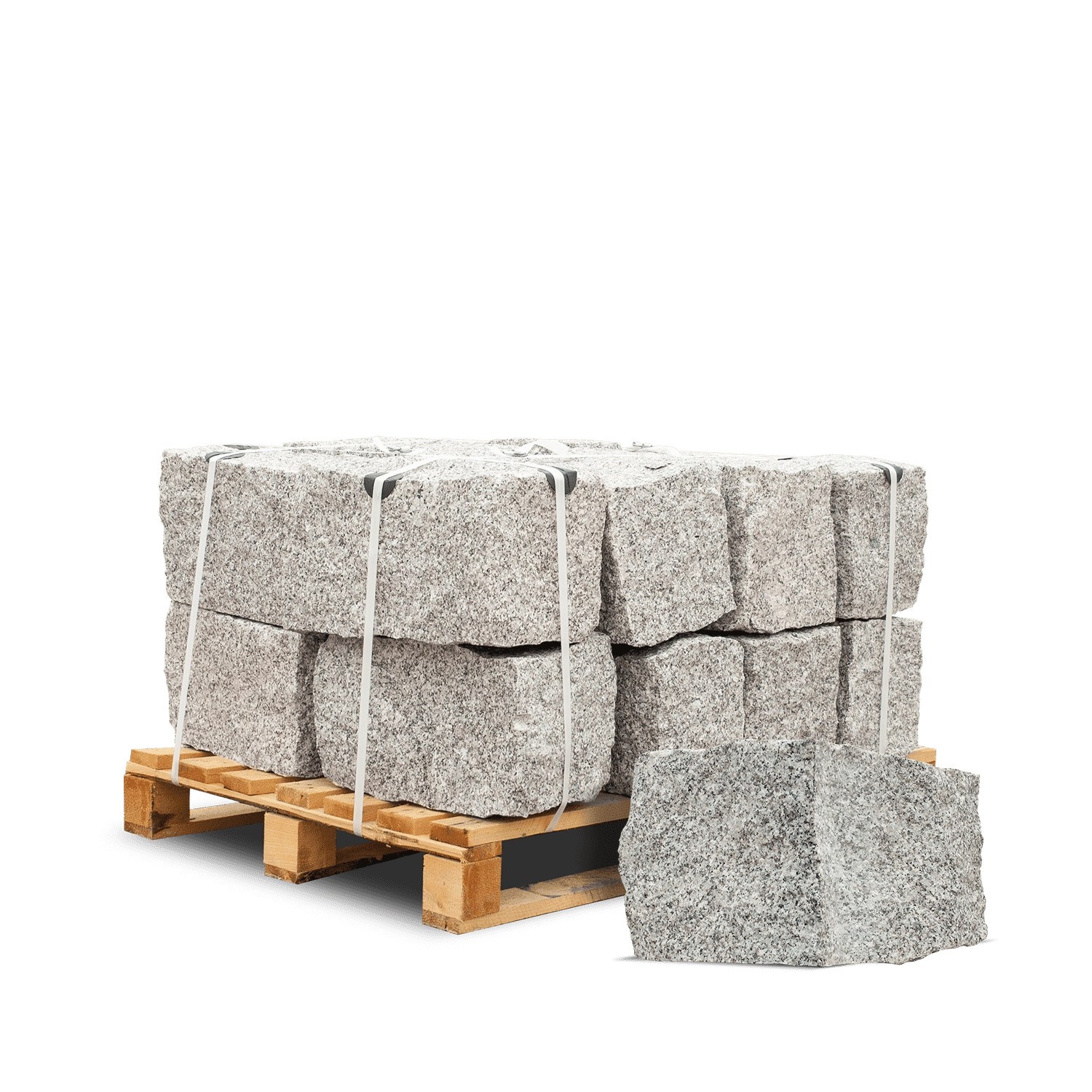 Galamio Granit Mauersteine 40x25x25 Gebrochen 1000kg Palette kaufen bei OBI