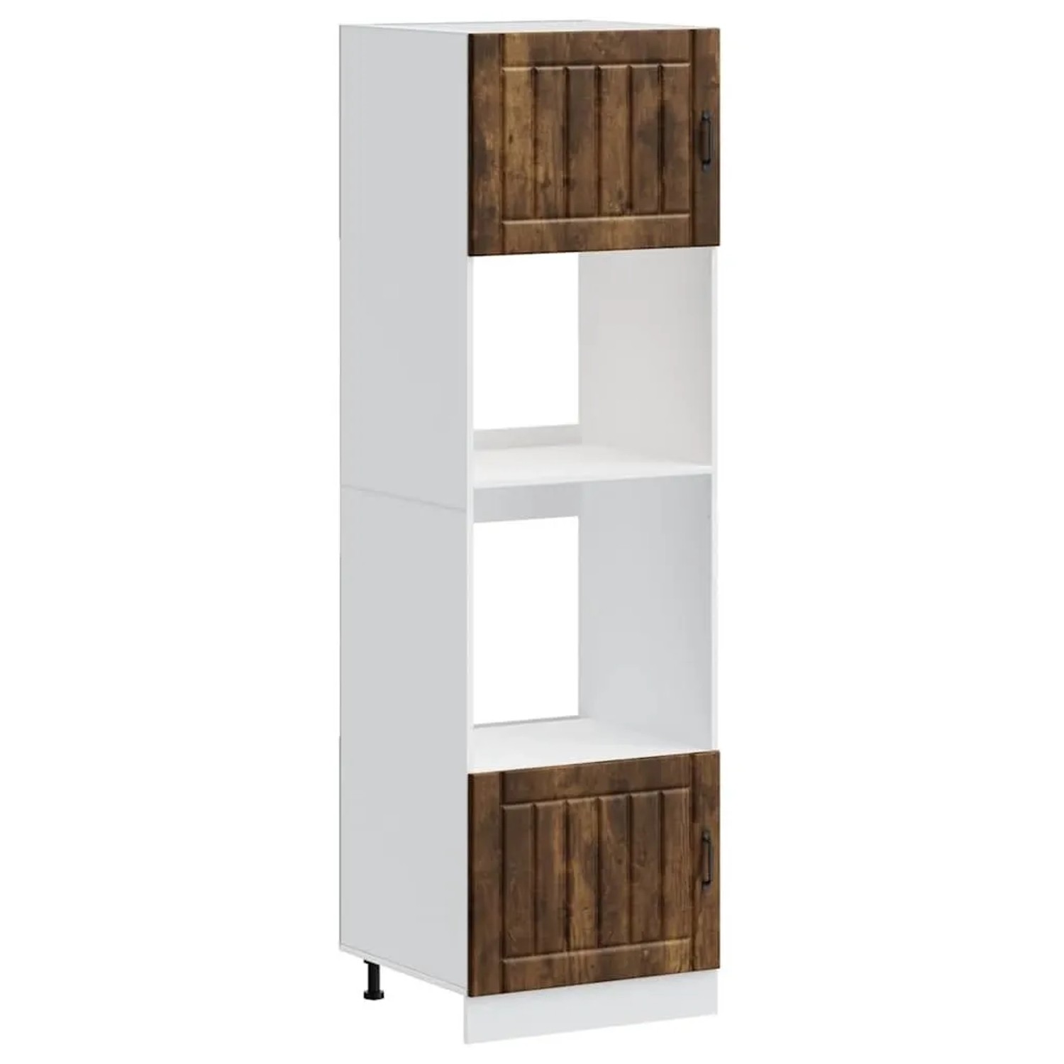 vidaXL Herdumbauschränke 2 Stk Lucca Räuchereiche Holzwerkstoff 3315046 günstig online kaufen