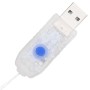 Detailaufnahme USB-Stecker für vidaXL Kranz mit 150 LEDs, Warmweiß