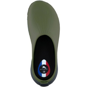 Blackfox Clog Marschal, Gartenschuh in Grün, Größe 46, Innensicht.