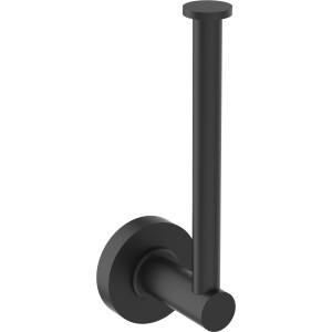 Ideal Standard Toilettenpapierhalter IOM Silk Black aus Metall, zur Wandmontage.