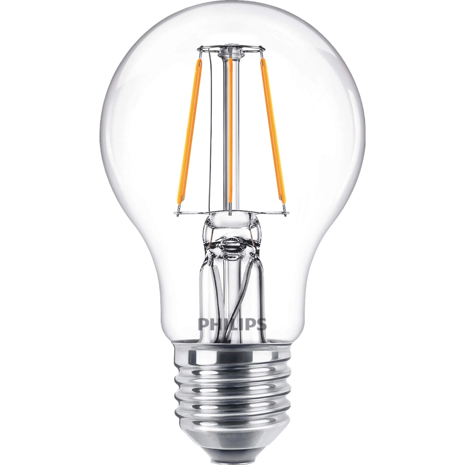 Philips LED-Leuchtmittel E27 Glühlampenform 4,3 W 470 lm 10,6 x 6 cm (H x Ø)