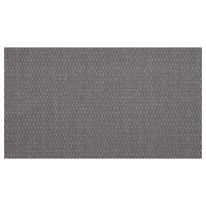 Grauer KARAT Outdoor Teppich Salerno, wetterfest und nach Maß. Ideal für Terrasse und Garten.