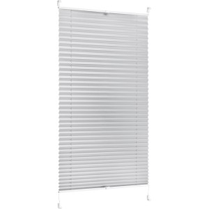 Thermo-Spannplissee Toledo, 75x130 cm, hellgrau, mit hitzereflektierender Beschichtung.