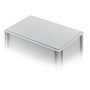 Graue PROREGAL Eurobox (40x60x22cm, 38L) im 5er Sparset. Stabile Aufbewahrungsbox mit geschlossenem Griff.