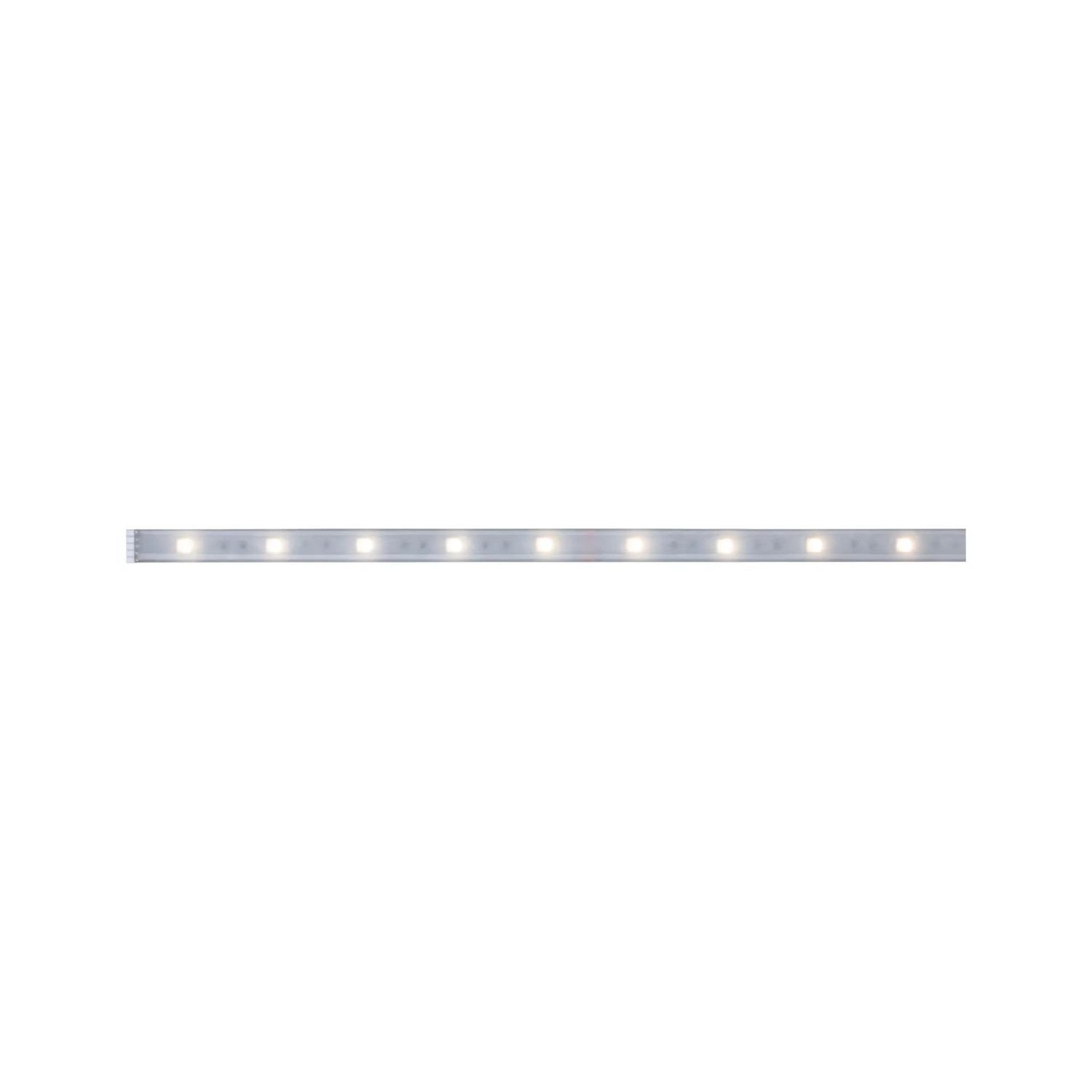 Paulmann MaxLED 250 LED-Stripe, 1 m, RGBW, IP44, silberfarben. Flexibel, kürzbar und selbstklebend.