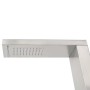 vidaXL Gartendusche mit Bodenelement WPC Edelstahl 3051290_5