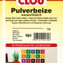 Clou Pulverbeize Hellgrau, 5g Packung zur Holzbehandlung. Wasserlösliche Beize für Hart- und Weichhölzer.