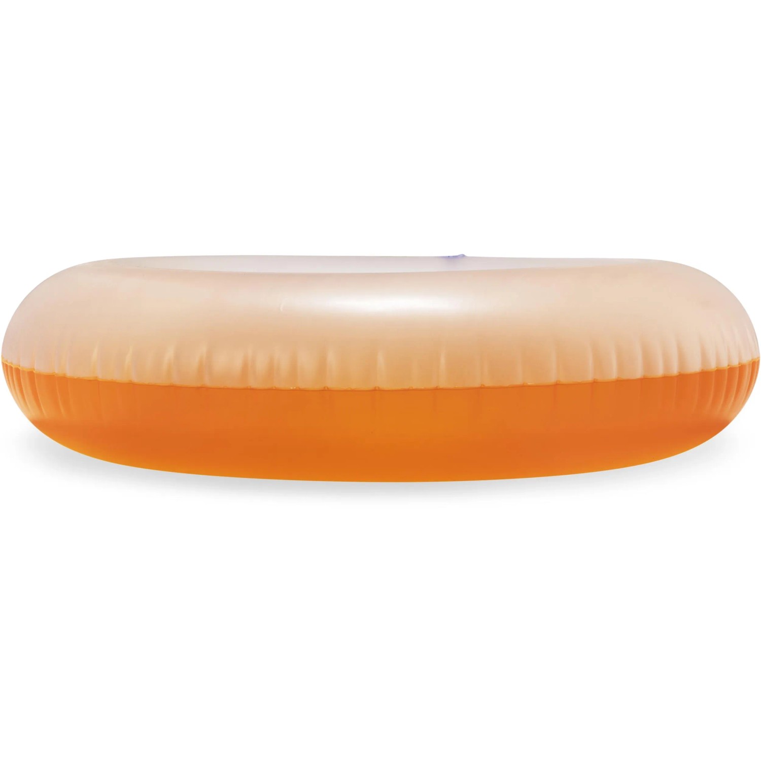 Bestway Schwimmring, orange/beige, aus PVC, Durchmesser 76 cm.