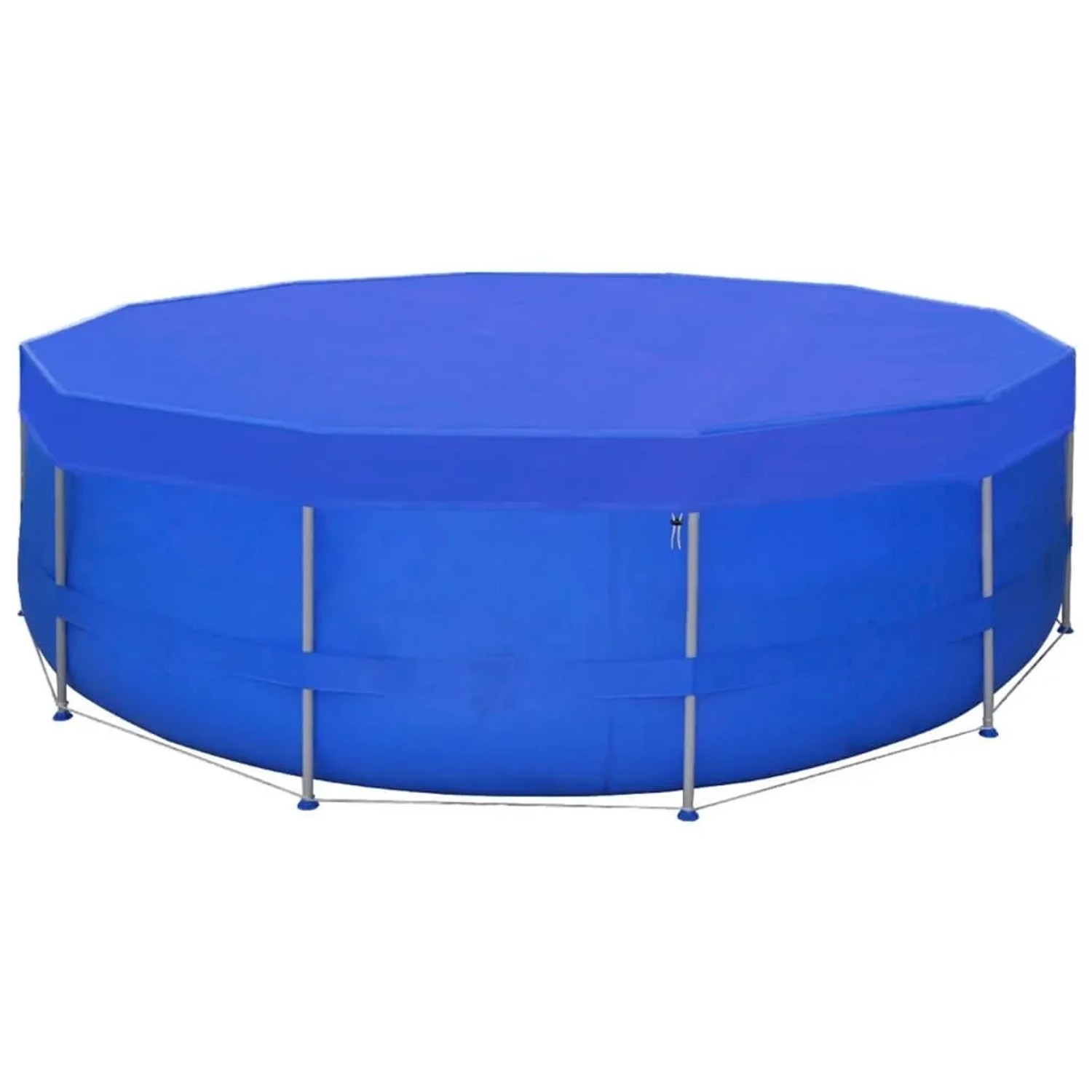 vidaXL Poolabdeckungen 2 Stk PE Rund 460 cm 90 g/m² 3082801