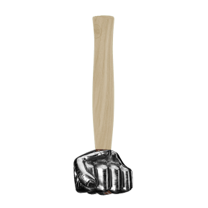 The Metalist THE HAMMER Nickel hochglanzpoliert Esche