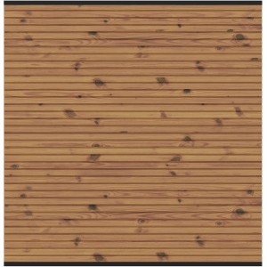 Zaunfeld-Set System Neo Thermo-Holz 178 cm x 184 cm