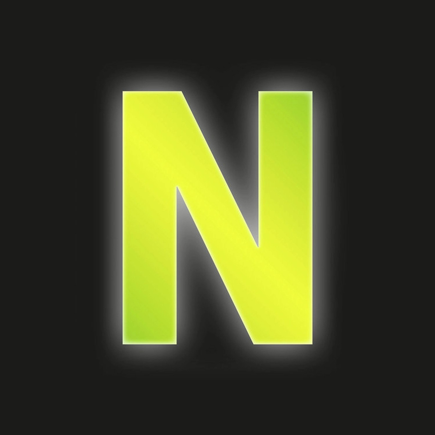 Conacord Klebebuchstabe N Reflektierend 8 cm Gelb günstig online kaufen