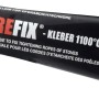 Tube Firefix Hitzebeständiger Kleber für Kamine & Öfen, temperaturbeständig bis 1100°C.