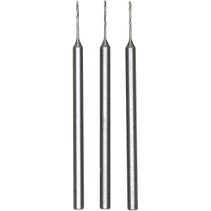 Proxxon Micro-Spiralbohrer HSS-Stahl, 0,5 mm, 3er-Set für Miniaturwerkzeuge.