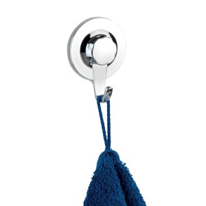 Wenko Ultra-Loc Wandhaken Valenza Chrom, Küchenhelfer zur Befestigung ohne Bohren.