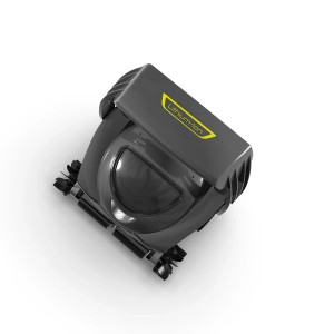 Zodiac Akku-Reinigungsroboter OS 0800 Spabot für Whirlpools, kabelloser Poolroboter in Schwarz.