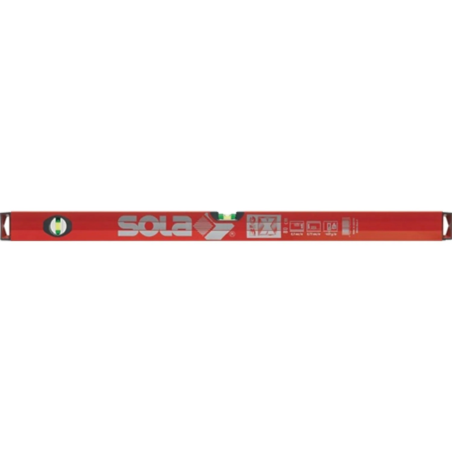 SOLA Wasserwaage BIG X 80Cm Alu Rot   0 5Mm M 1371101