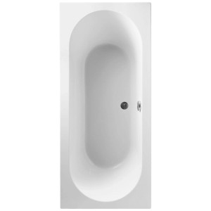 Villeroy & Boch O.novo Rechteck-Badewanne, 180x80 cm, Acryl, Weiß.