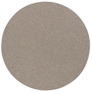Runder, grau-blauer Snapstyle Teppich Bentzon Natur, Flachgewebe, 200cm Durchmesser.