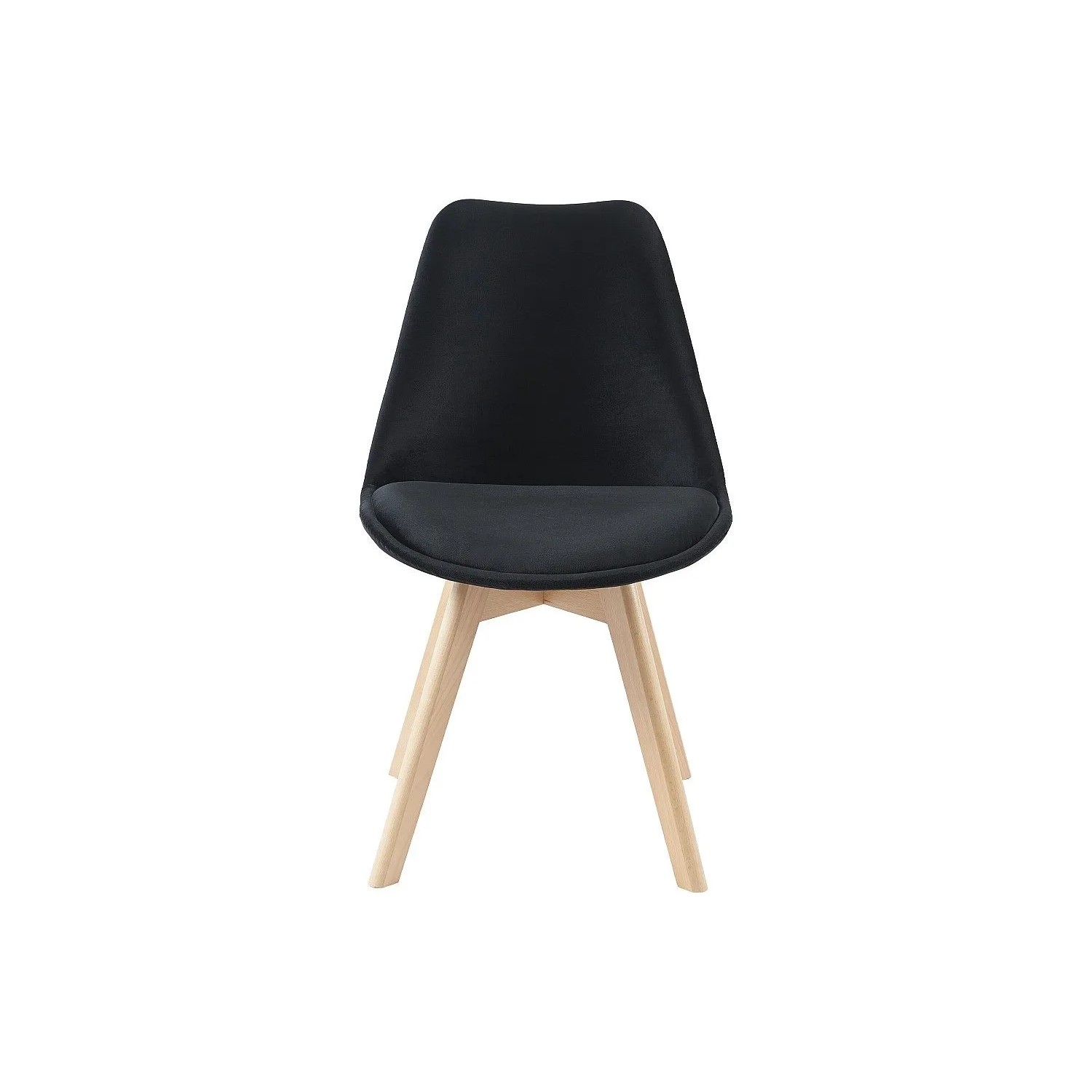 Vente-unique Stuhl Jody Schwarz 49 cm