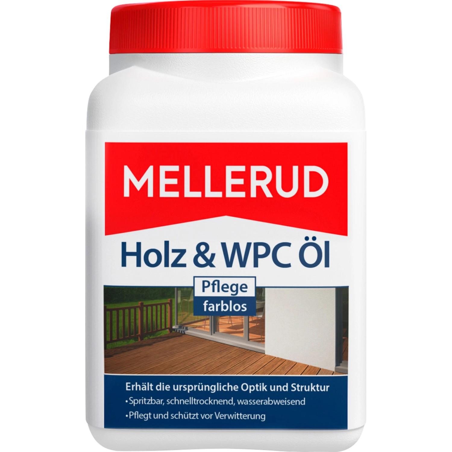 Holz und WPC Pflege Öl farblos 750 ml