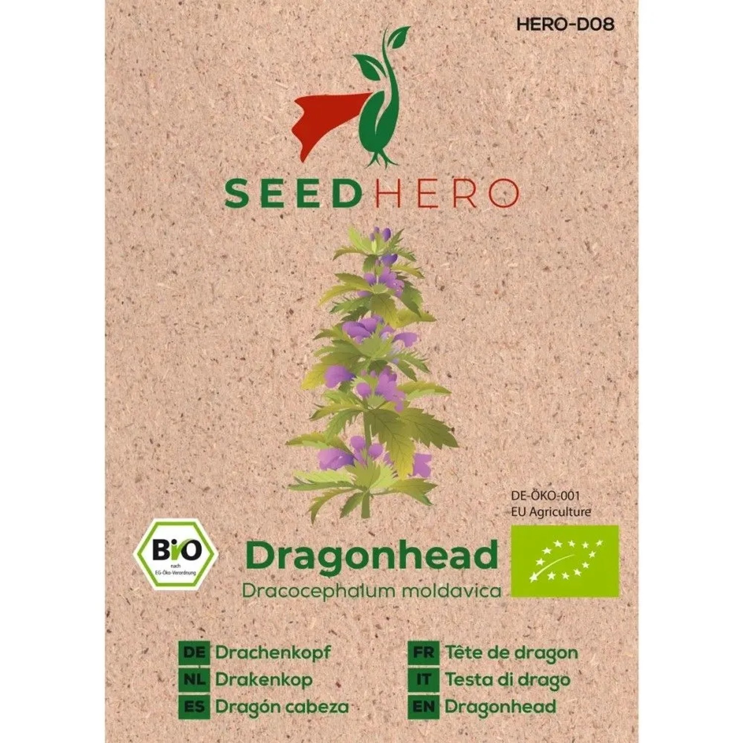 Seedhero BIO Drachenkopf Samen