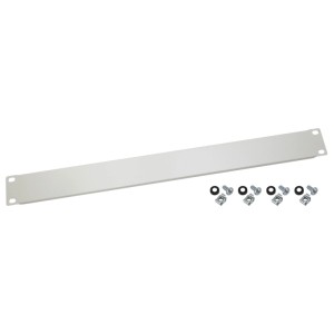 HMF 66470 Blindabdeckung für Serverschrank 19 Zoll 1 HE Lichtgrau