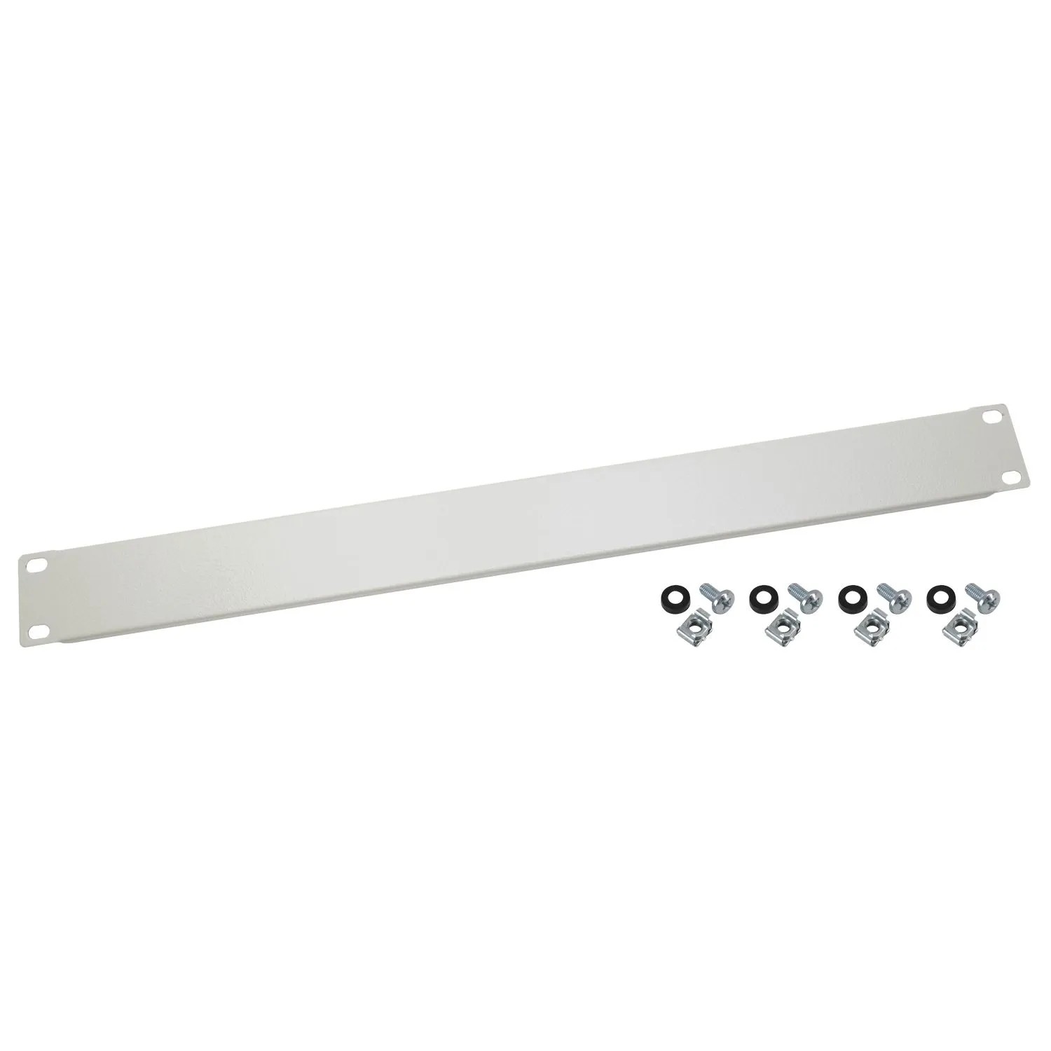 HMF 66470 Blindabdeckung für Serverschrank 19 Zoll 1 HE Lichtgrau