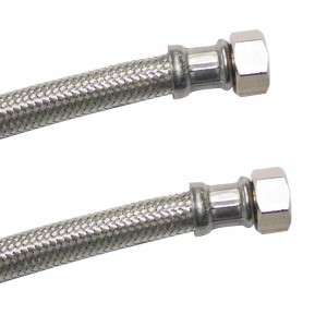 Klasebo Panzerschlauch DN13 Edelstahl 1/2 Zoll Flexibel Trinkwassergeeignet