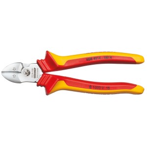 Gedore Kraft-Seitenschneider mit Hüllenisolierung 180 mm