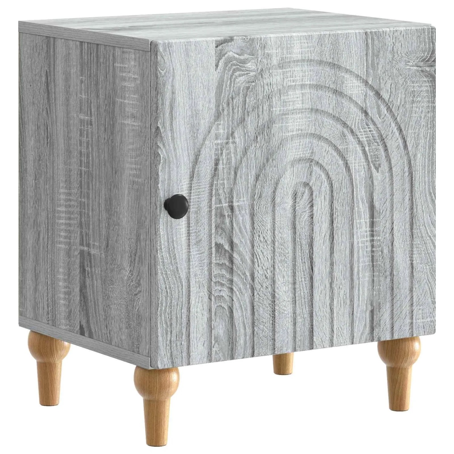 vidaXL Nachttisch Graues Sonoma 43 x 34,5 x 50 cm Holzwerkstoff 894117