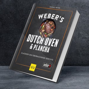 Weber's Dutch Oven & Plancha Kochbuch für Grillrezepte.