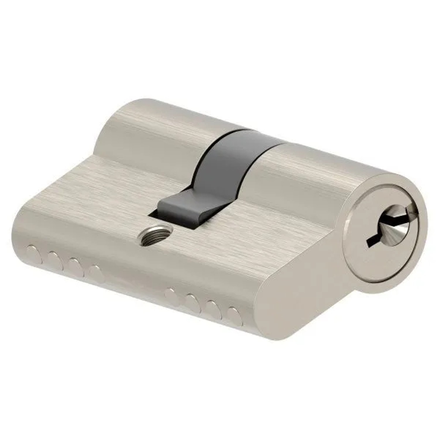 FeNau Zylinder Edelstahloptik 52 mm Mit 3 Schlüssel
